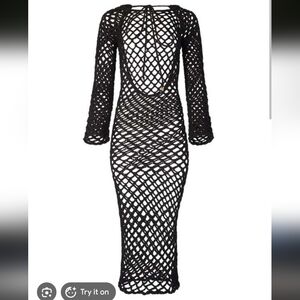 Nia Thomas Crochet High Priestess Dress